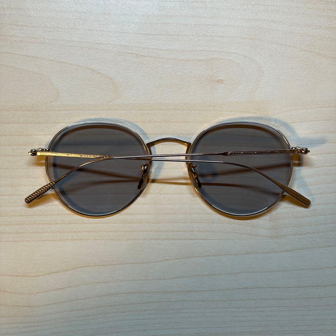 美品 Oliver peoples Rossen ゴールドフレーム