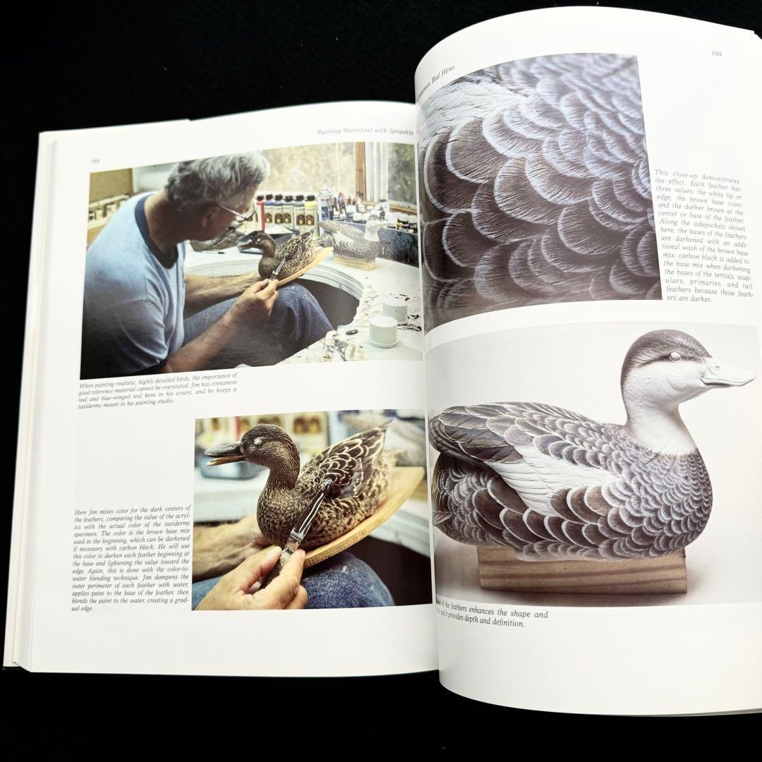 デコイ バードカービング 技法書「Painting Waterfowl」