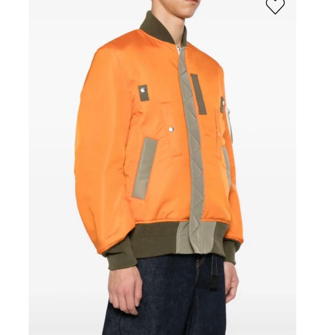 24AW sacai MA-1 ボンバージャケット ma-1 メンズ