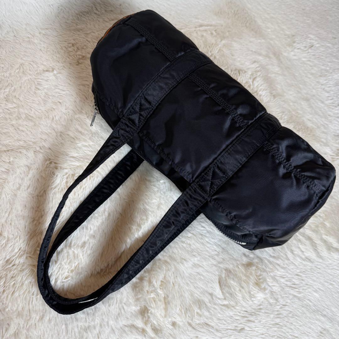 極美品　PORTER　ポーター　タンカー　ミニボストンバッグ　Lサイズ　ブラック
