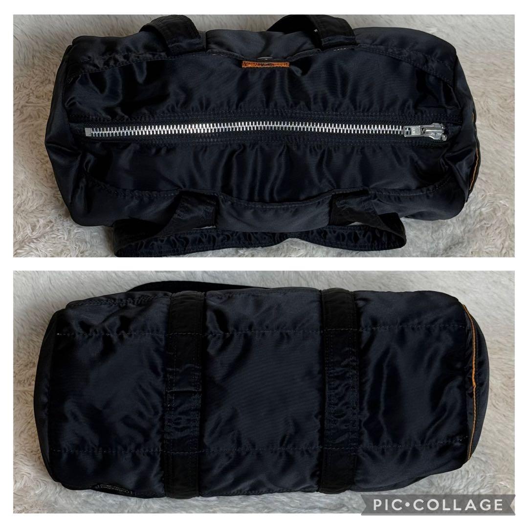 極美品　PORTER　ポーター　タンカー　ミニボストンバッグ　Lサイズ　ブラック