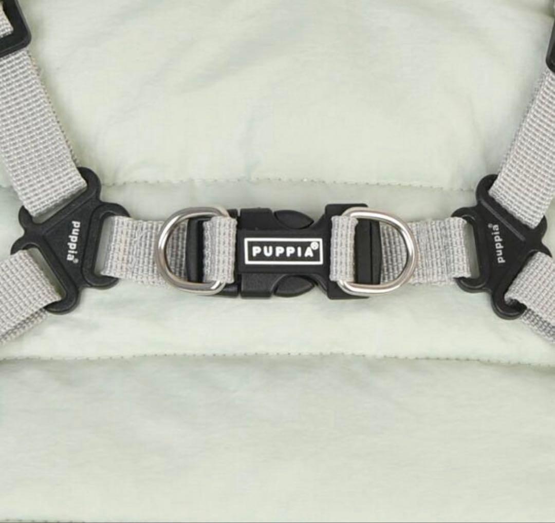 PUPPIA パピア ハーネス付きジャンパー　中綿入り：Mサイズ