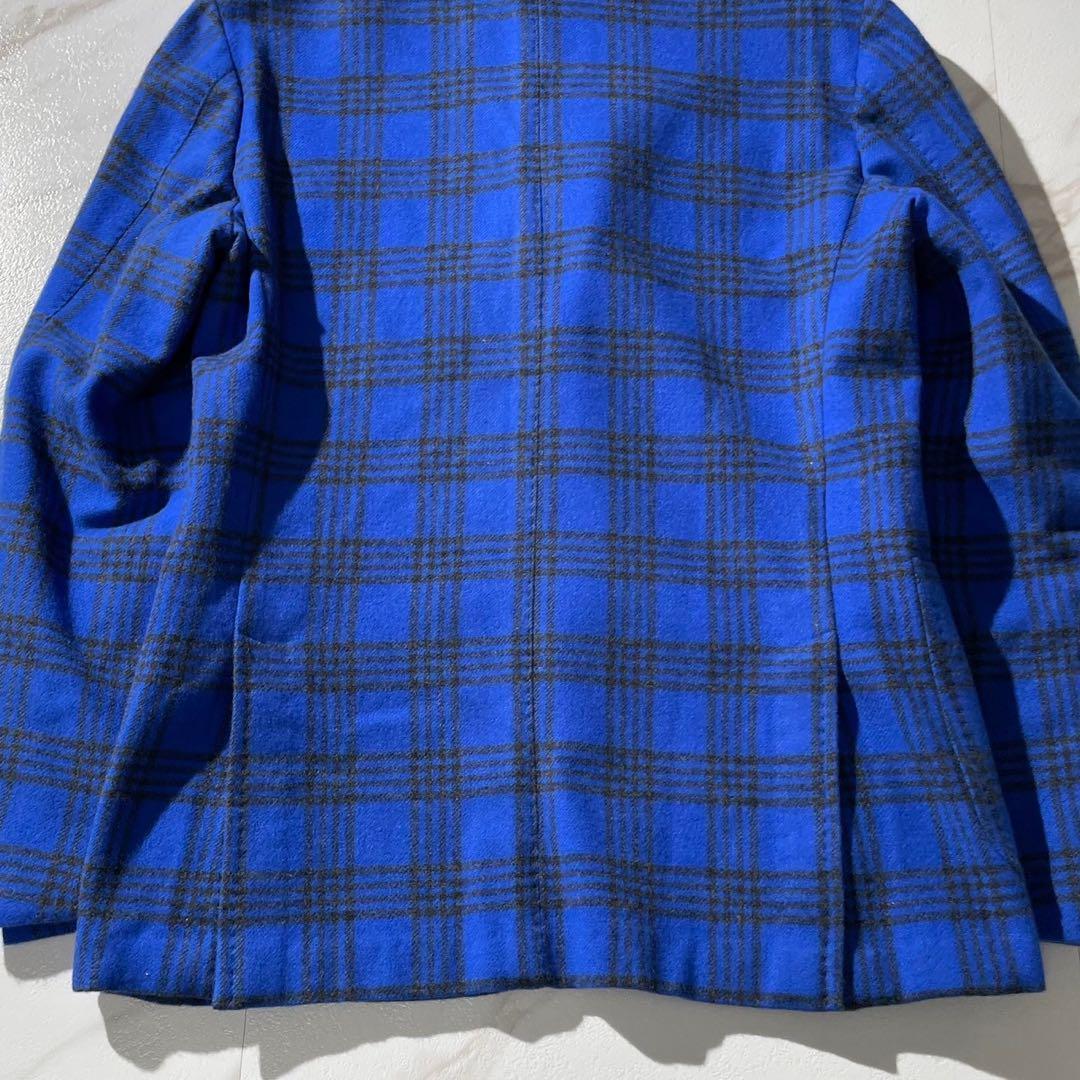 美品★現行★SARTORIO サルトリオ　テーラードジャケット　ウール　チェック