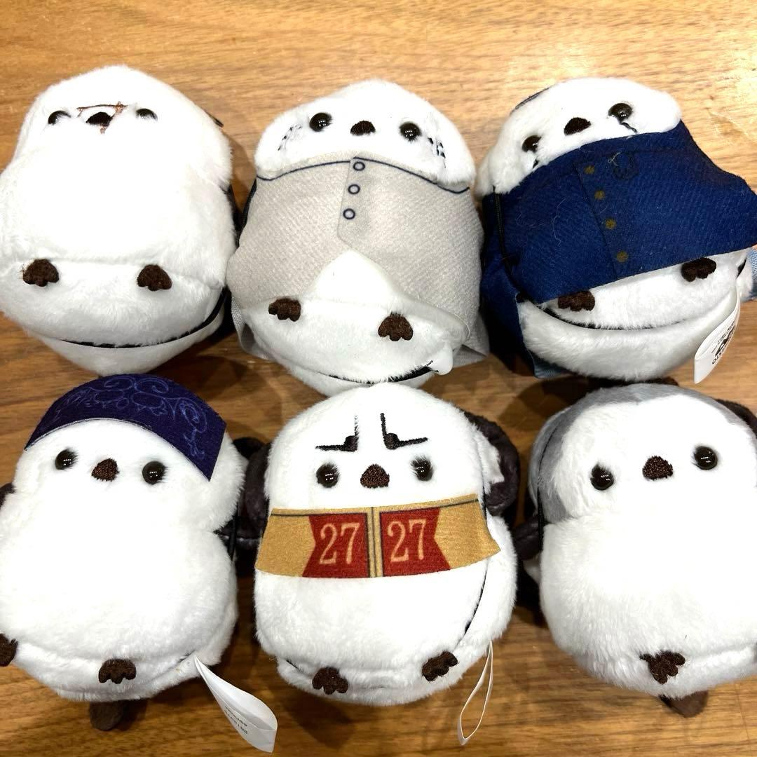 ゴールデンカムイ　シマエナガ　ぬいぐるみ　マスコット　全６種セット　プライズ　②