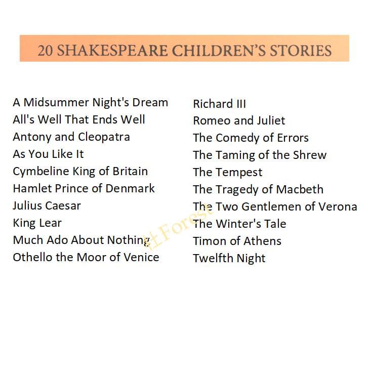 Shakespeare Children‘s Stories 絵本20冊 音源付