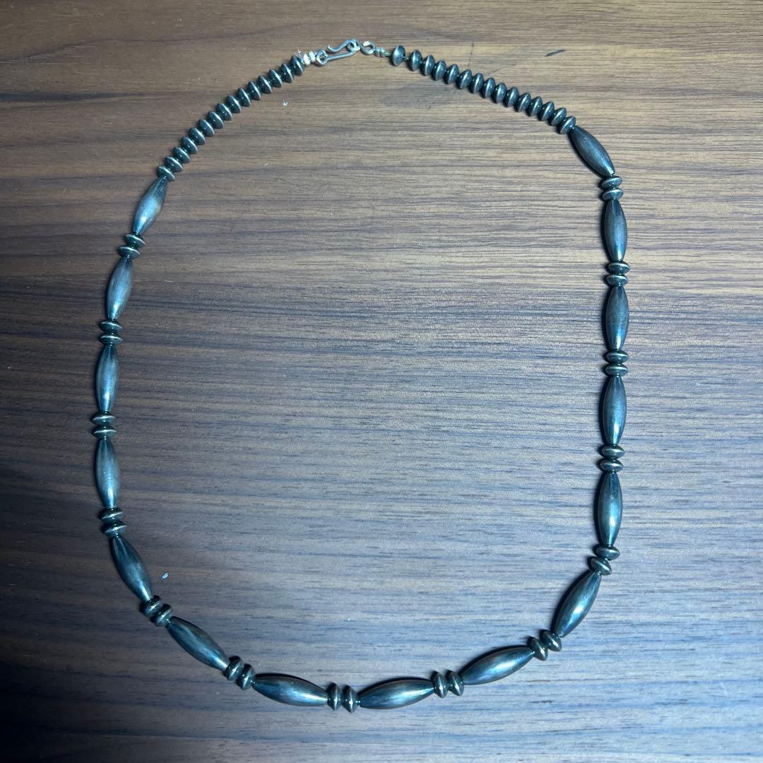 インディアンネックレス　燻銀