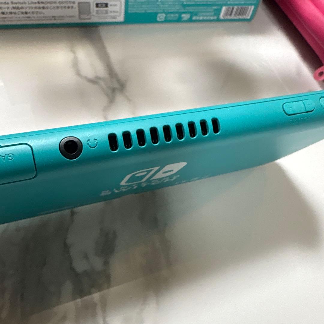 Nintendo Switch Lite ターコイズ　本体+ACアダプタ+ケース