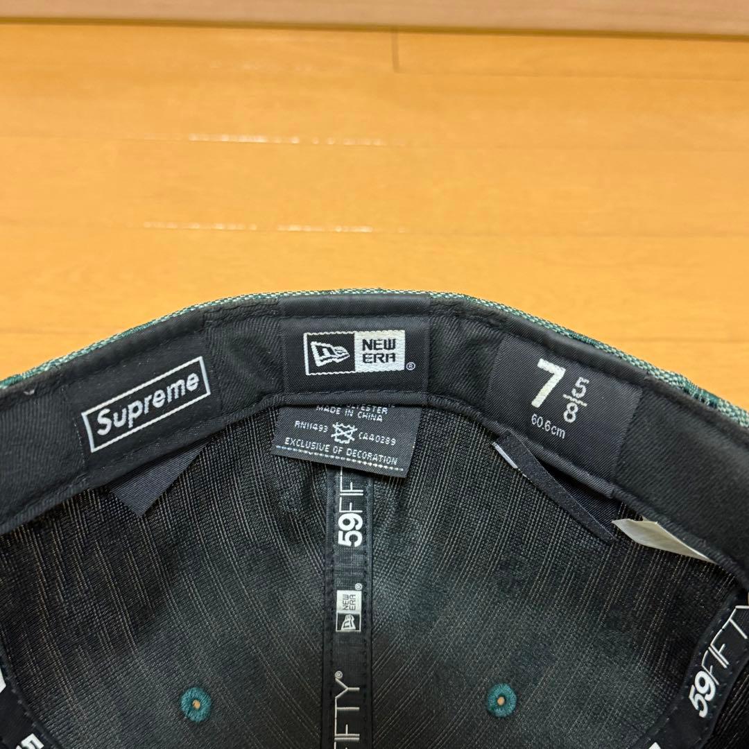 帽子 Supreme Monogram Box Logo New Era 18ss