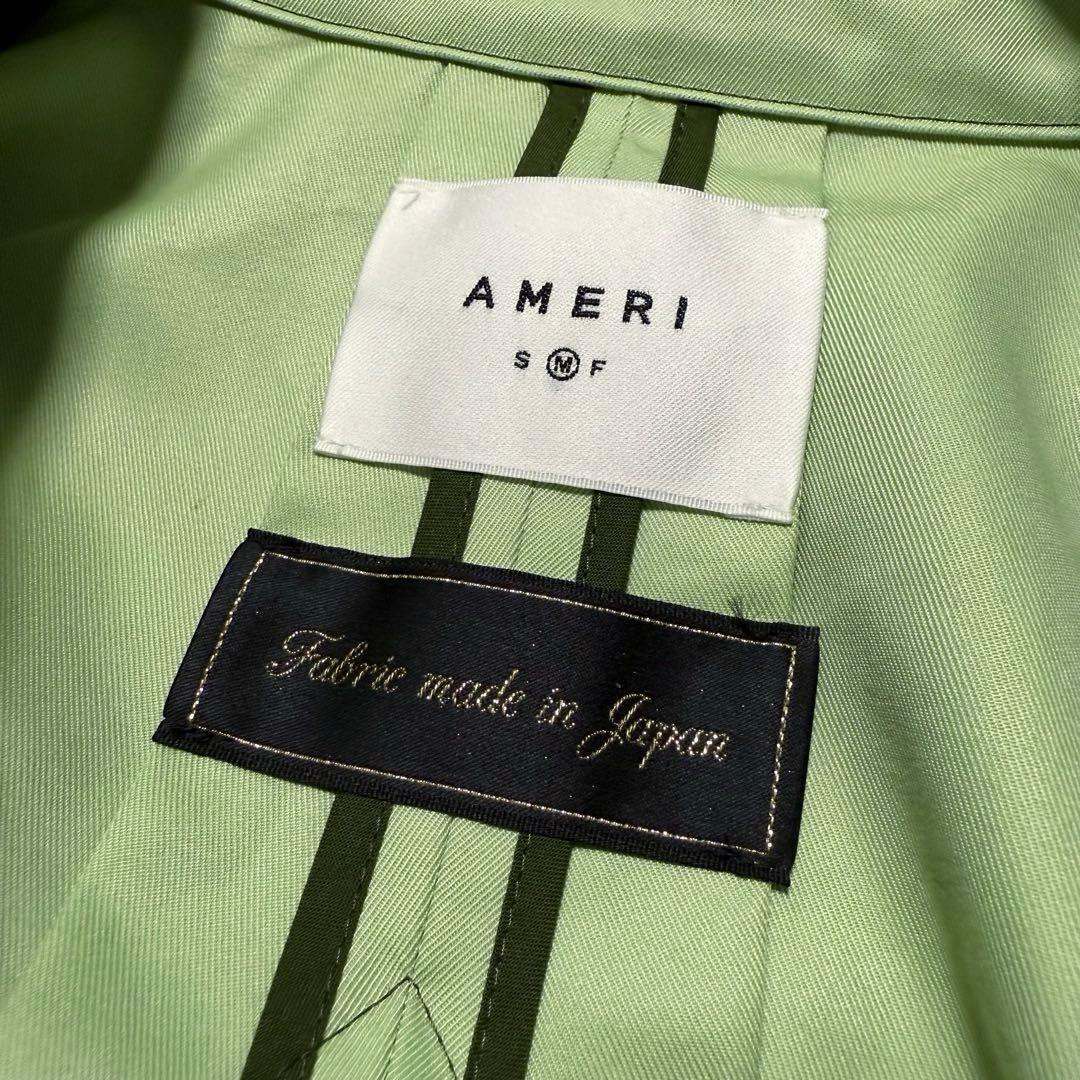 ジャケット・アウター Ameri TURKEY ORGANIC FLARE TRENCH COAT M
