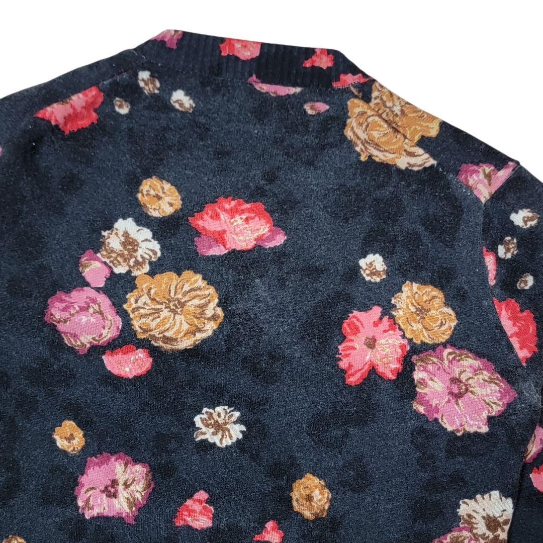 希少 90S tricot COMME des GARÇONS 花柄カーディガン
