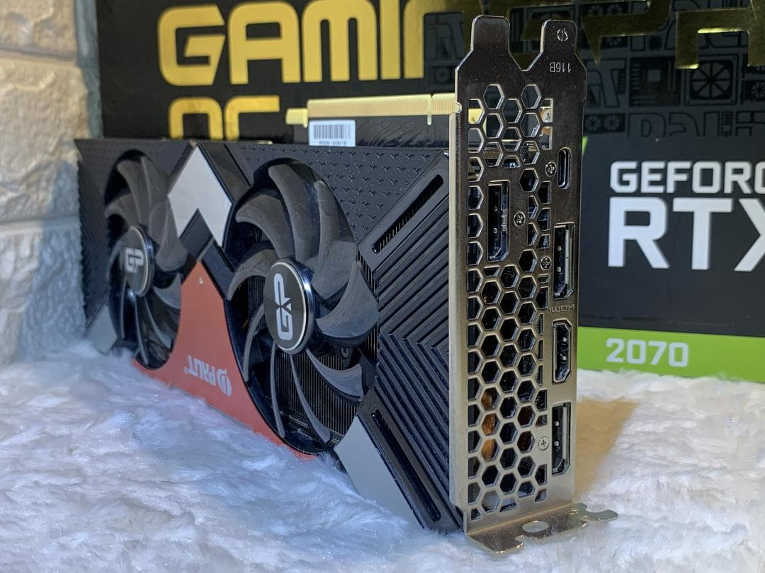 グラフィックボード・グラボ・ビデオカード Palit GeForce RTX 2070 GamingPro OC 8GB