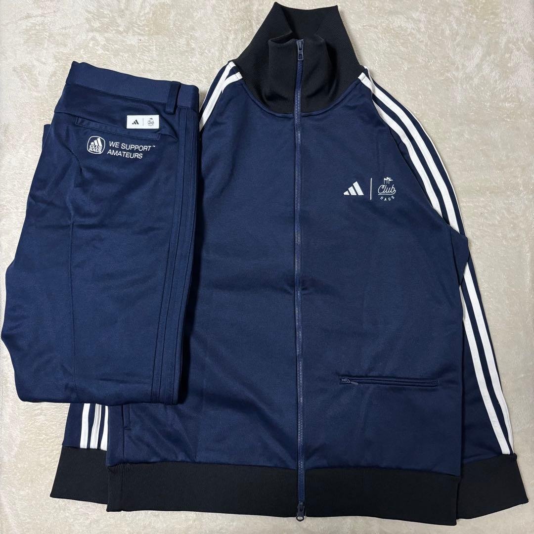 アディダス×CLUBHAUS セットアップ トラックジャケット　トラックパンツ