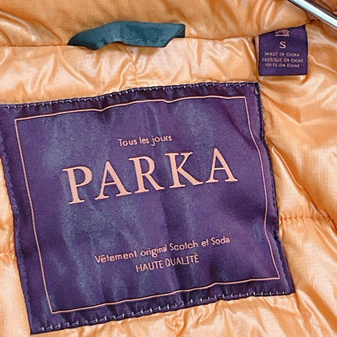 『スコッチ＆ソーダ』PARKA モッズコート 中綿 ダブルジップ ワイヤー
