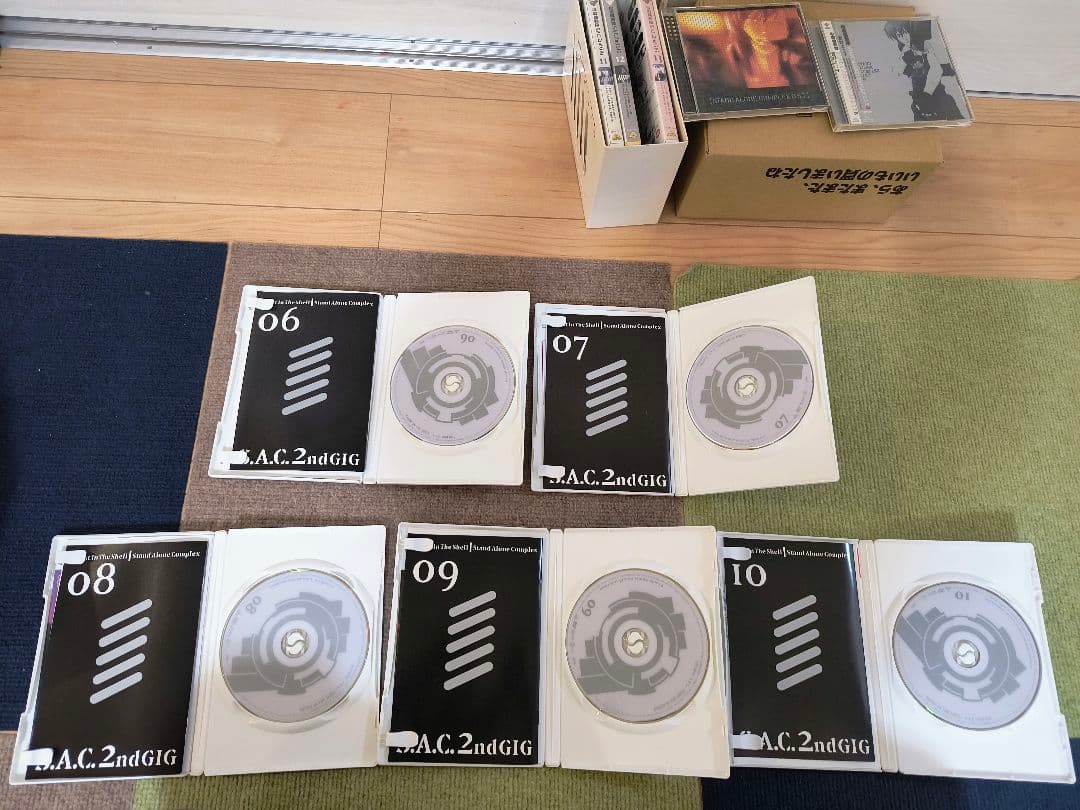 攻殻機動隊 S.A.C / S.A.C 2ndGIG DVD26巻 サントラ2枚