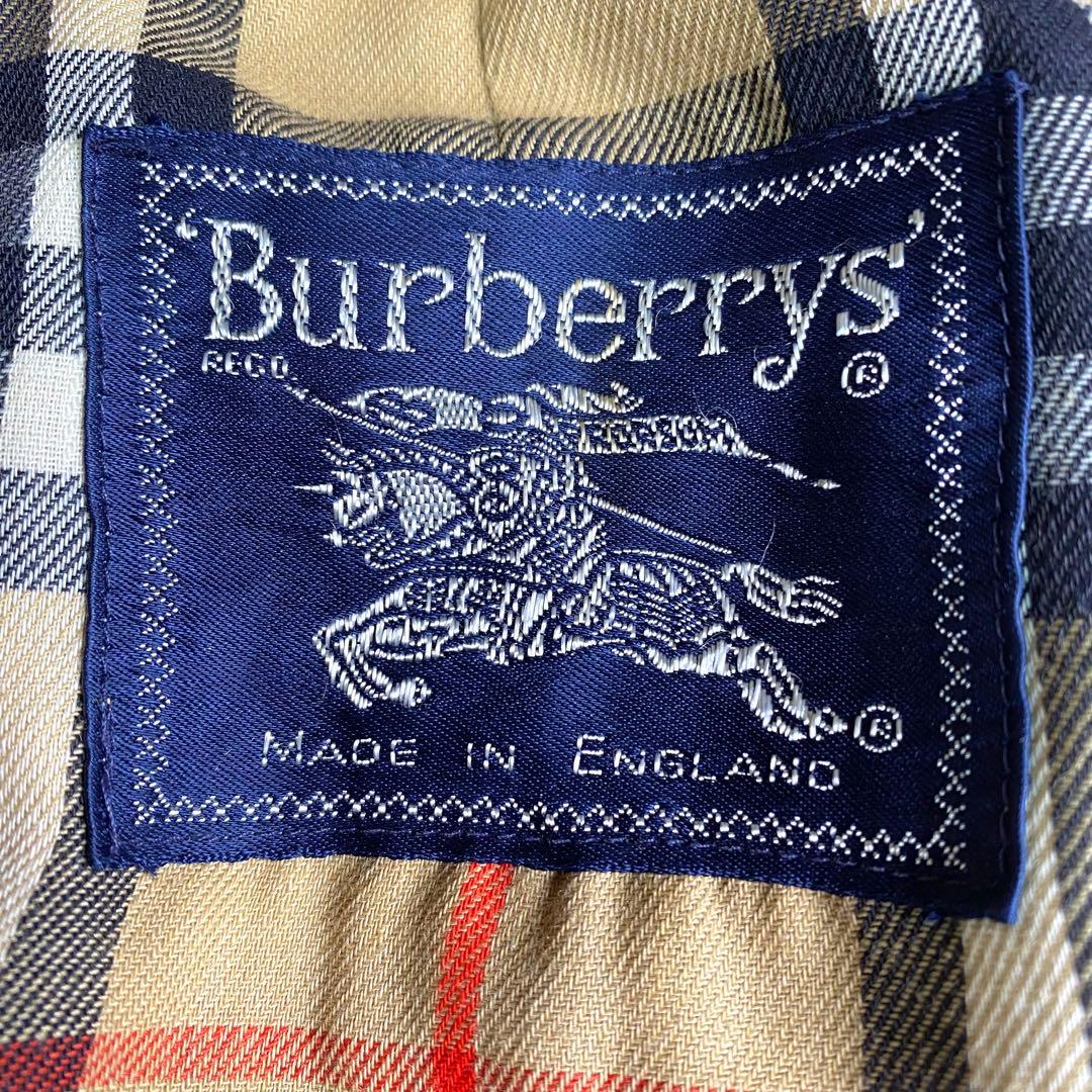 Burberry ステンカラーコート ノバチェック 英国製 レディース M
