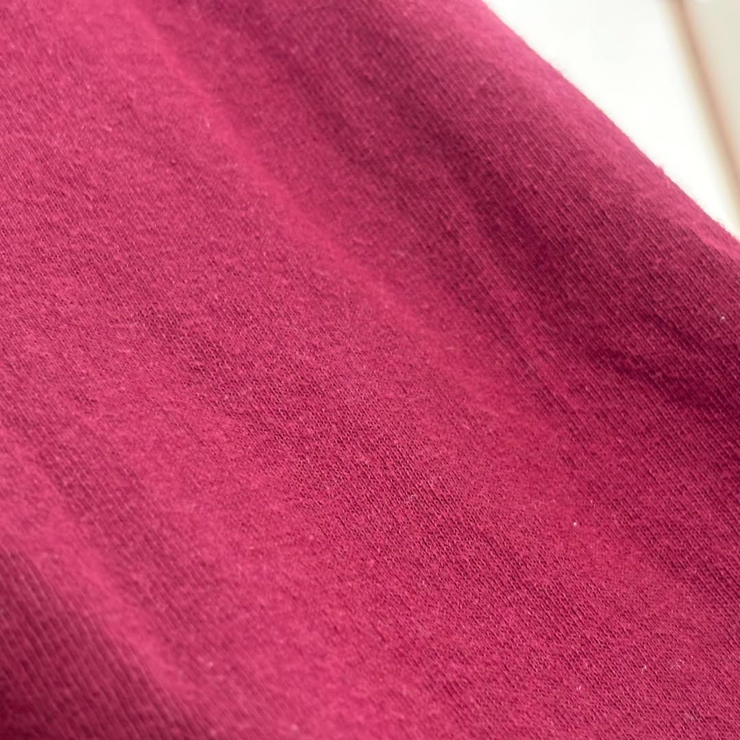 INDEPENDENT Tシャツ【XL】ボルドー メキシコ製 NHS