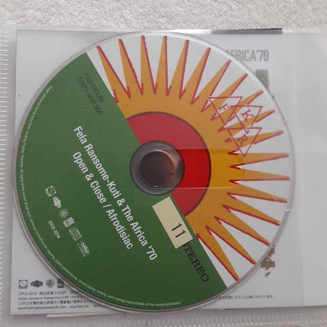 フェラ　クティ　CD7枚セット　※レンタル落ちソフトケース入りCD