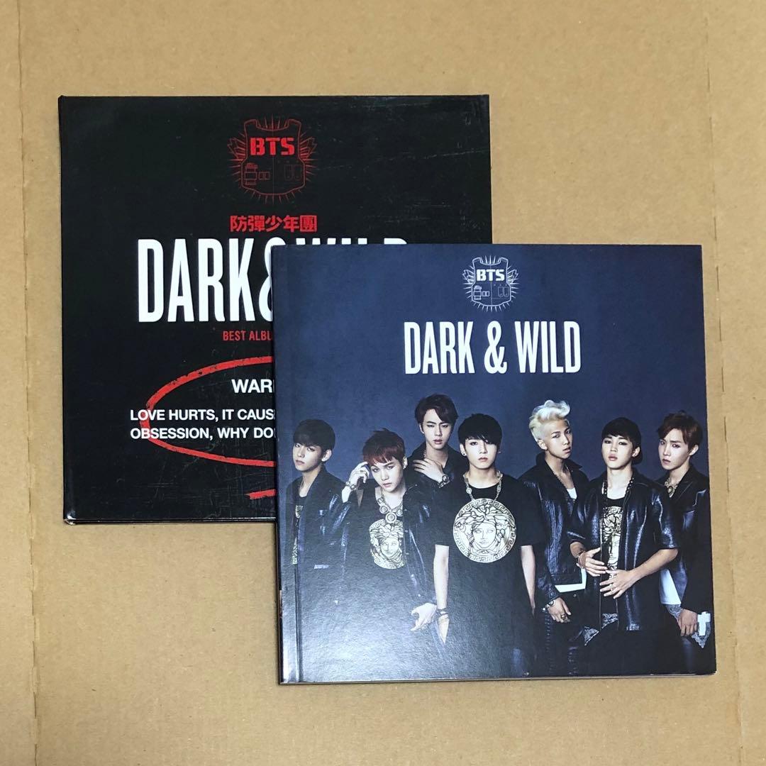 BTS DARK&WILD 台湾盤 CD DVD