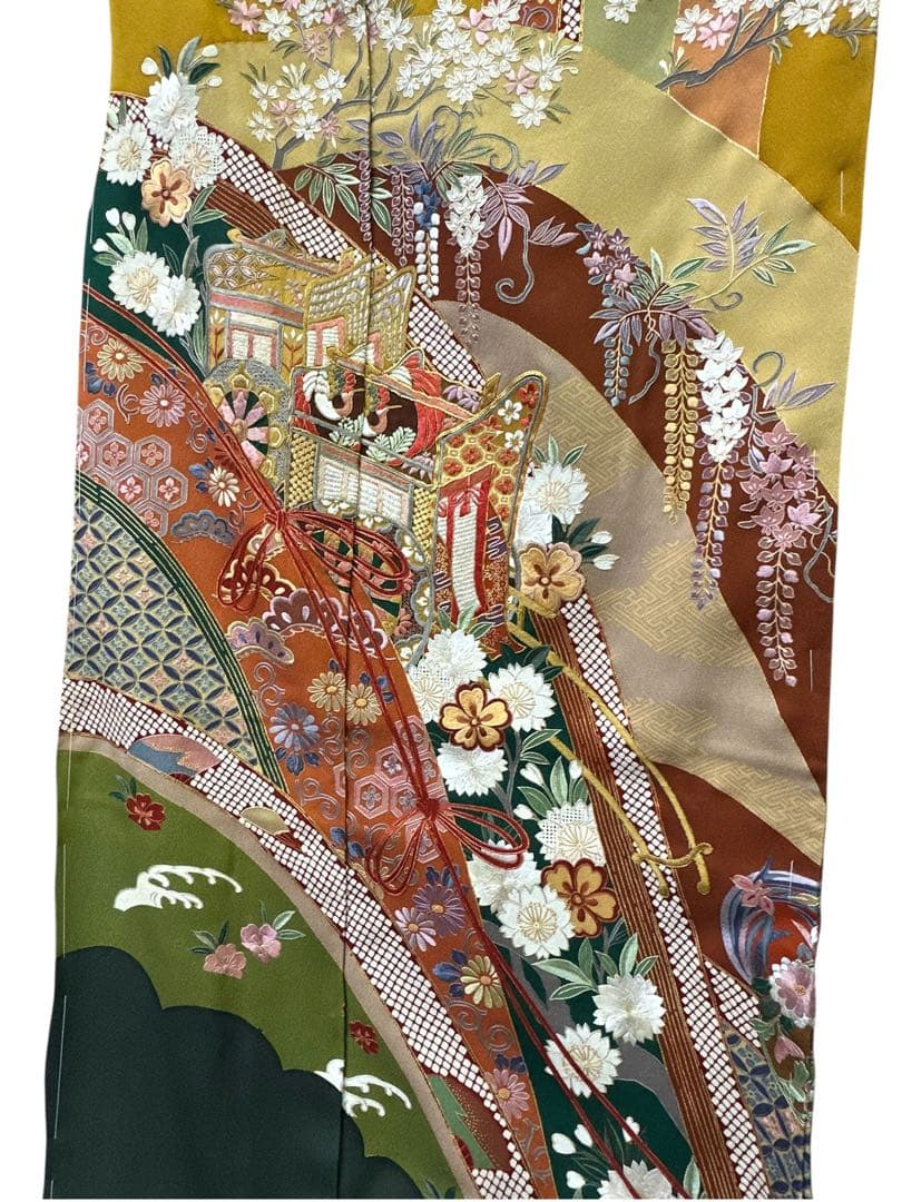 S*u様 正絹 振袖 刺繍 麗光刺繍 蘇州刺繍 相良刺繍