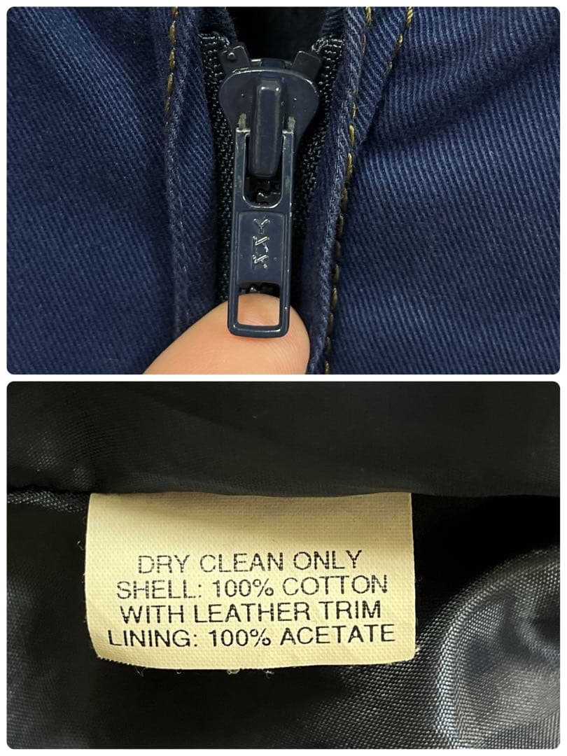 35]希少DIADORAディアドラ刺繍ロゴUSA製フルジップ ジャケットブルゾン