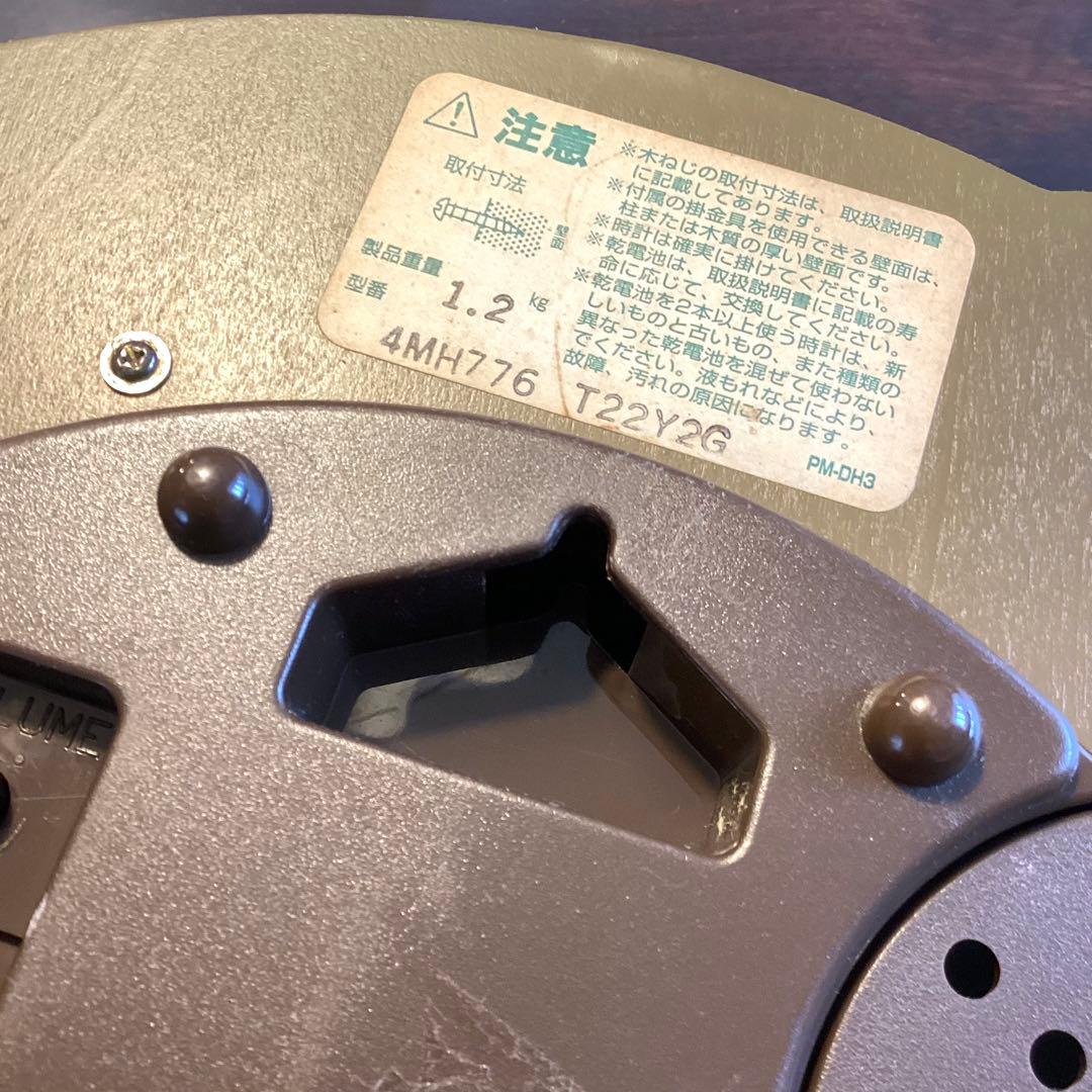 希少⚠️時計部のみ動作品　ピーターラビット メロディ掛時計 4MH776