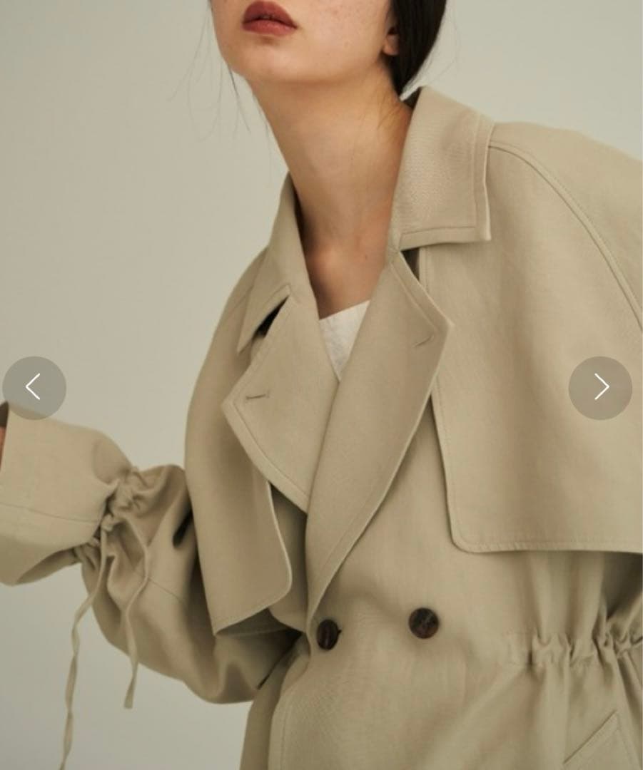 ENOF long coat イナフ ロング トレンチ コート L 完売品