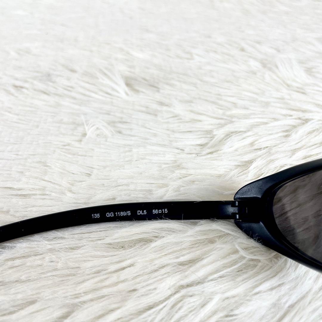 極美品　GUCCI　グッチ　サングラス　GG1189　ブラックレンズ・フレーム