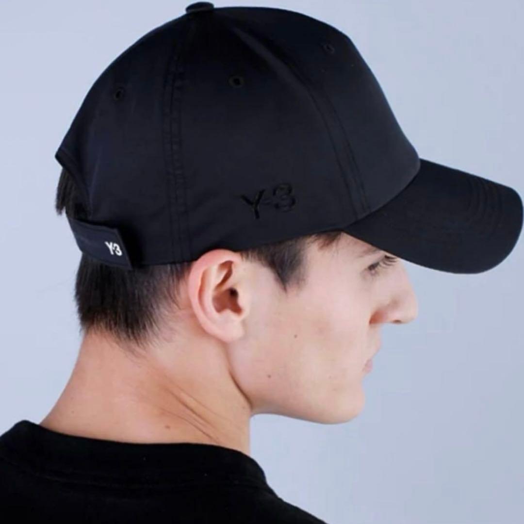 廃盤 Y-3 DAD CAP black nylon キャップ ブラック 刺繍