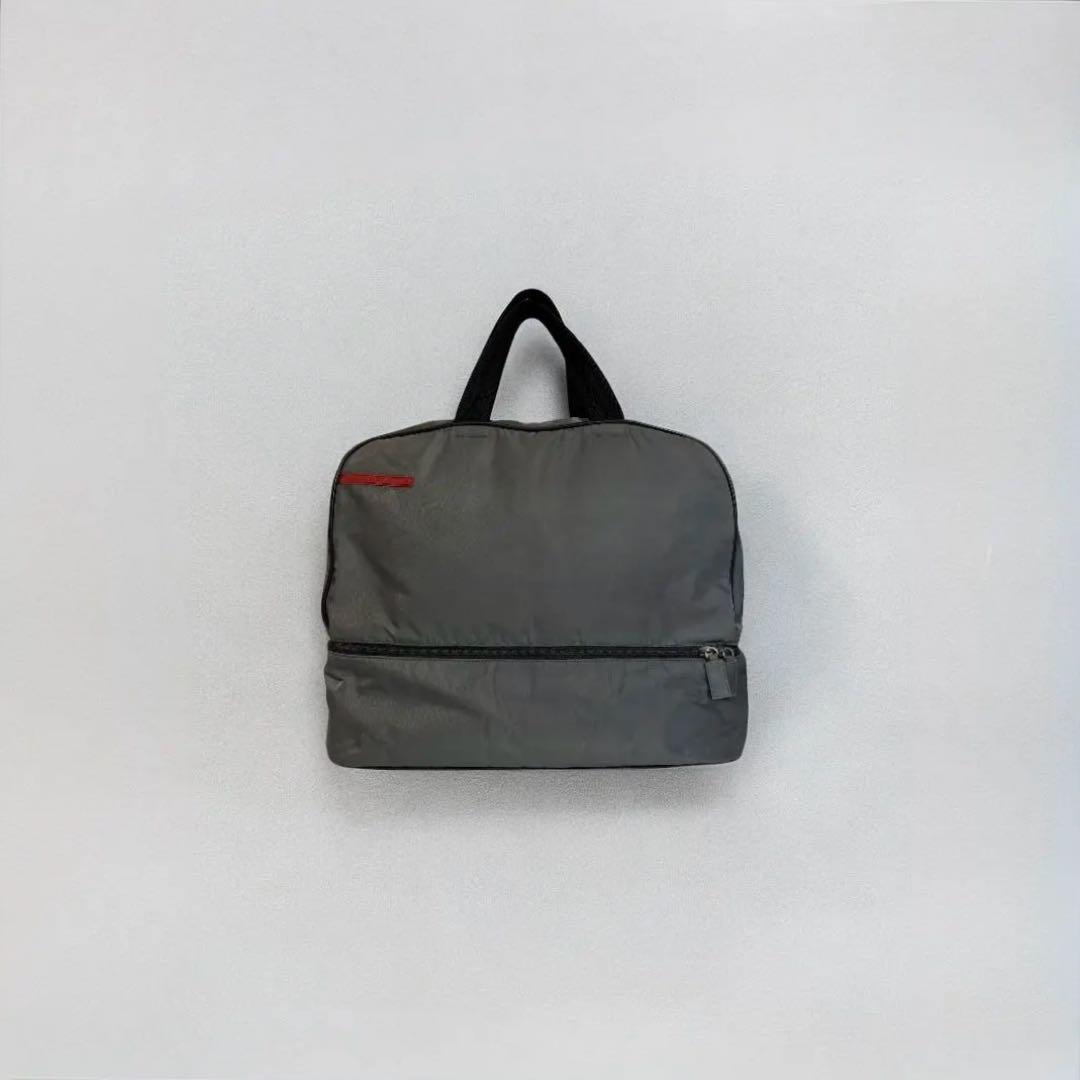 バッグ 00s prada sport archive tech boston bag