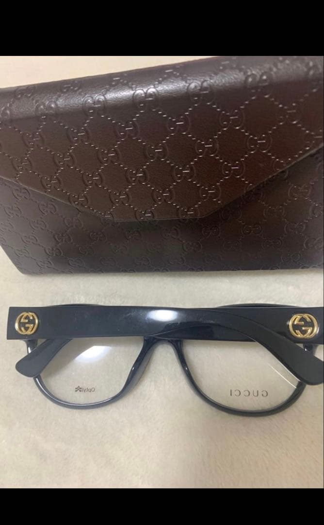 あ*め様 GUCCI 伊達メガネ