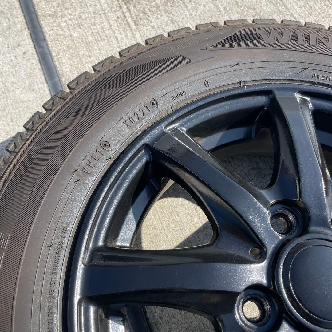 145/80R13 DUNLOP ダンロップ　ウインターマックス2本②