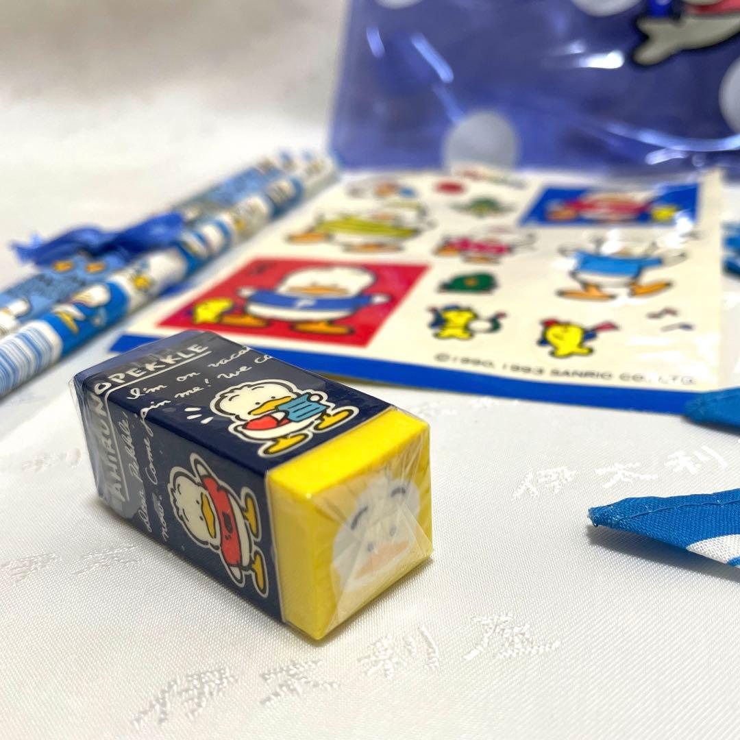 【当時物】あひるのペックル　グッズ　サンリオ　昭和レトロ　入手困難品　激レア‼️
