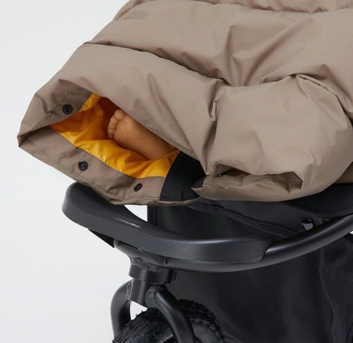 【美品】THE NORTH FACE ベビー マルチシェルブランケット ブラック