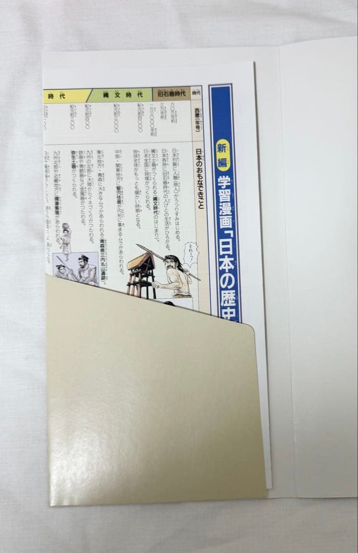 【未読品】日本の歴史　集英社　学習漫画　全20巻セット　日本史年表付き