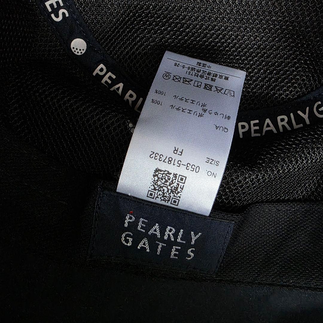 PEARLY GATES　ポケモン　コラボ　ハット　ピカチュウ　ブラック