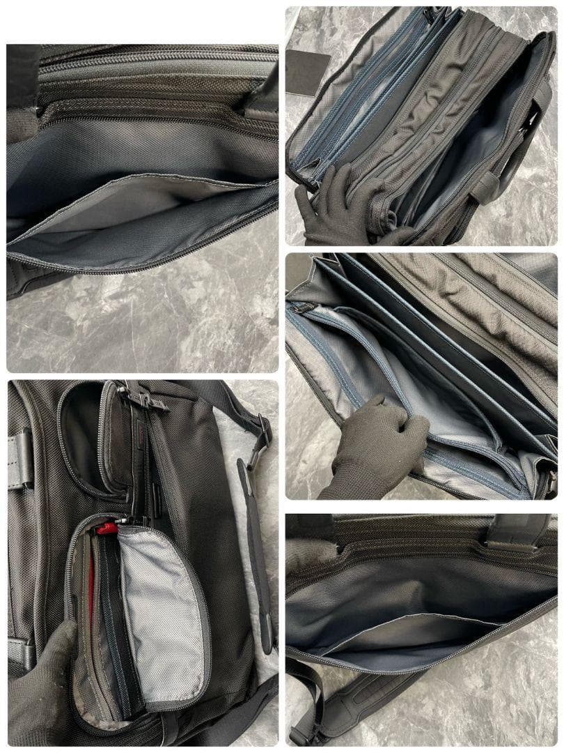 ✨美品✨TUMI 2way ALPHAⅡ エキスパンダブルショルダーバッグ 黒