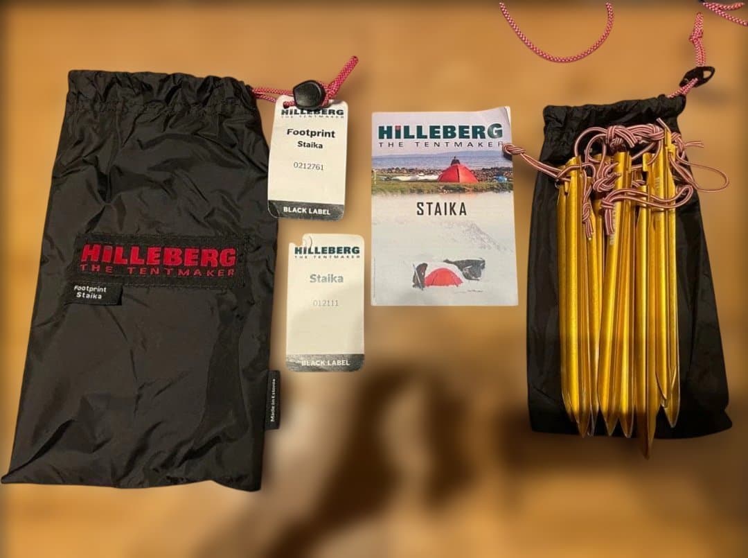 （超美品）HILLEBERG Staika テント　フットプリント付