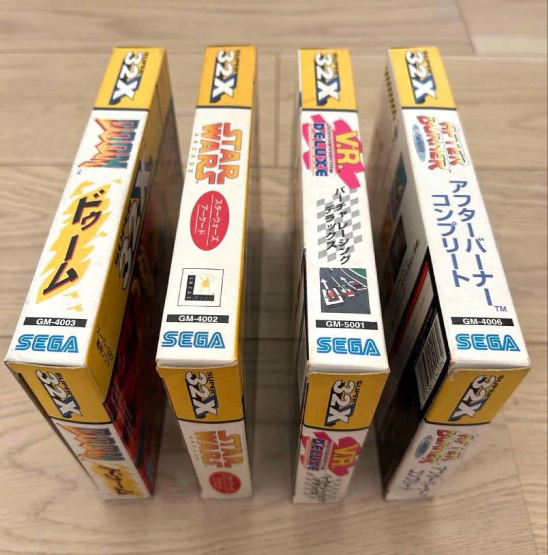 SEGA スーパー32X 本体 + ゲームソフト4本セット