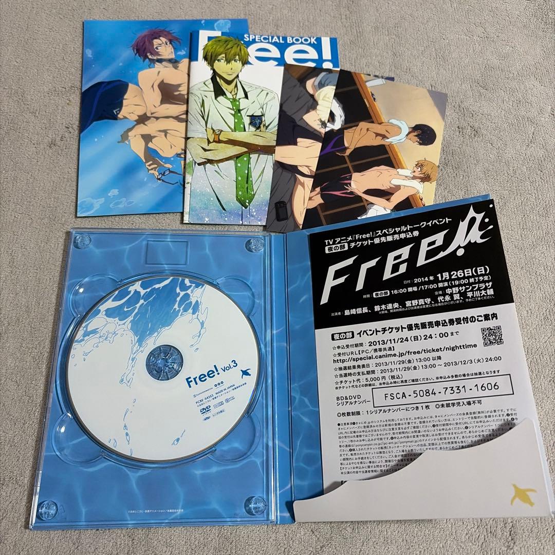 Free! 第1期 全6巻 Eternal Summer 全7巻 DVDセット