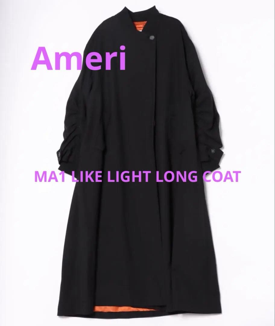ジャケット・アウター Ameri MA1 LIKE LIGHT LONG COAT