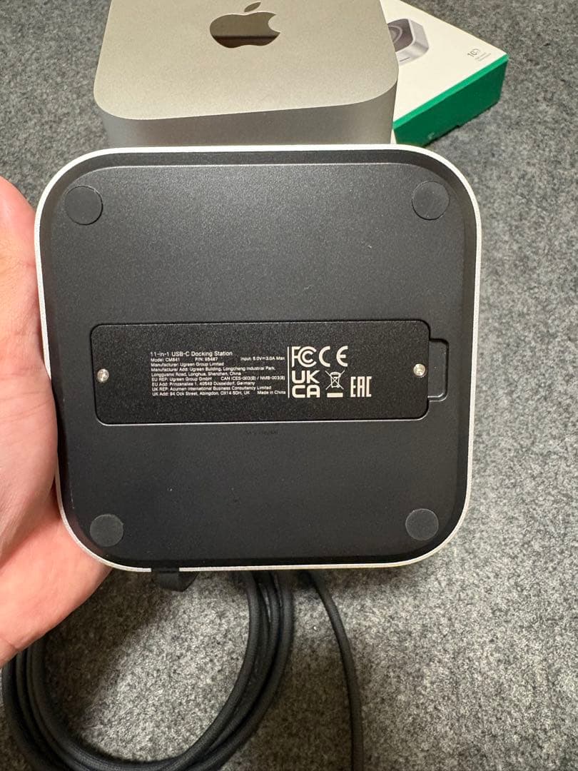 Mac Mini M4 + ドッキングステーション+ ワイヤレスキーボード