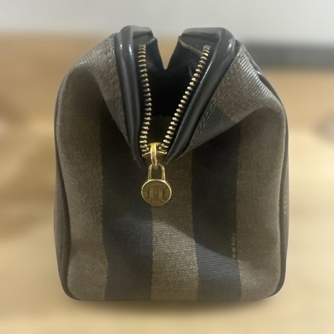 FENDI ペカン柄　ミニボストンバッグ