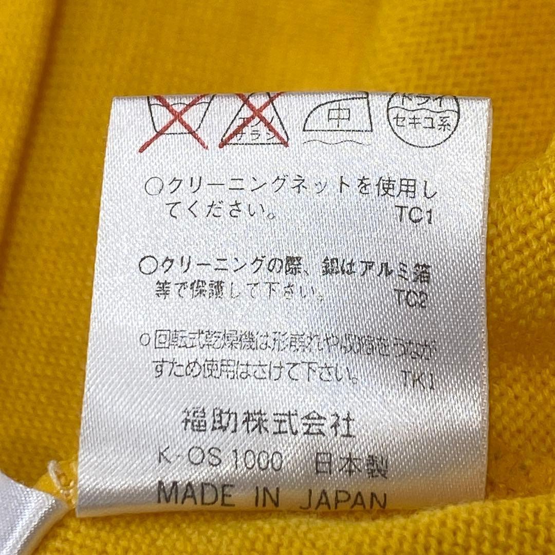 YVESSAINTLAUENT イヴサンローラン ポロシャツ 刺繍ロゴ M