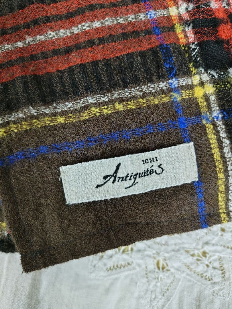 ☆新品未使用☆ ICHI Antiquite's タータンチェック ストール