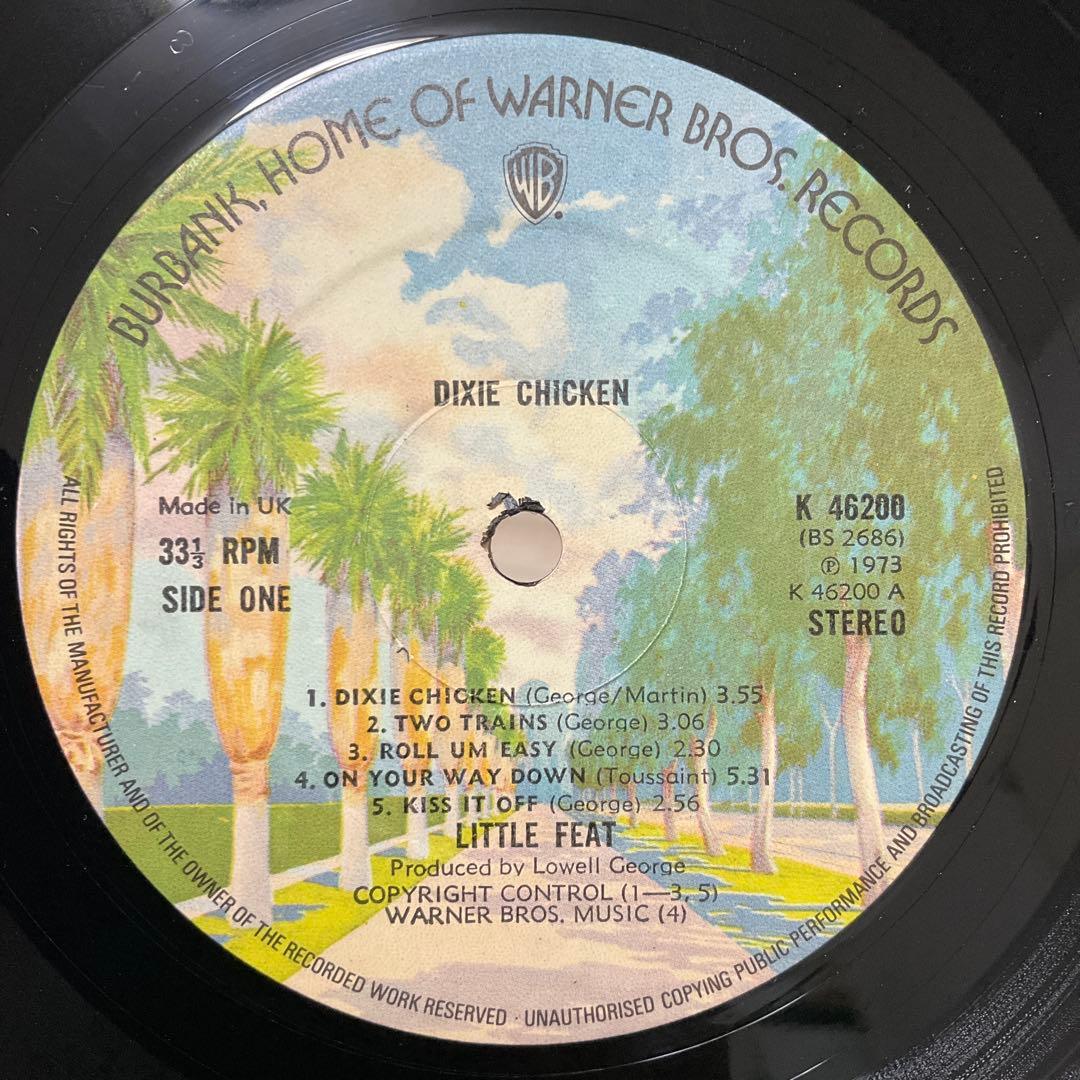 Little Feat Dixie Chicken 英盤レコード　リトルフィート