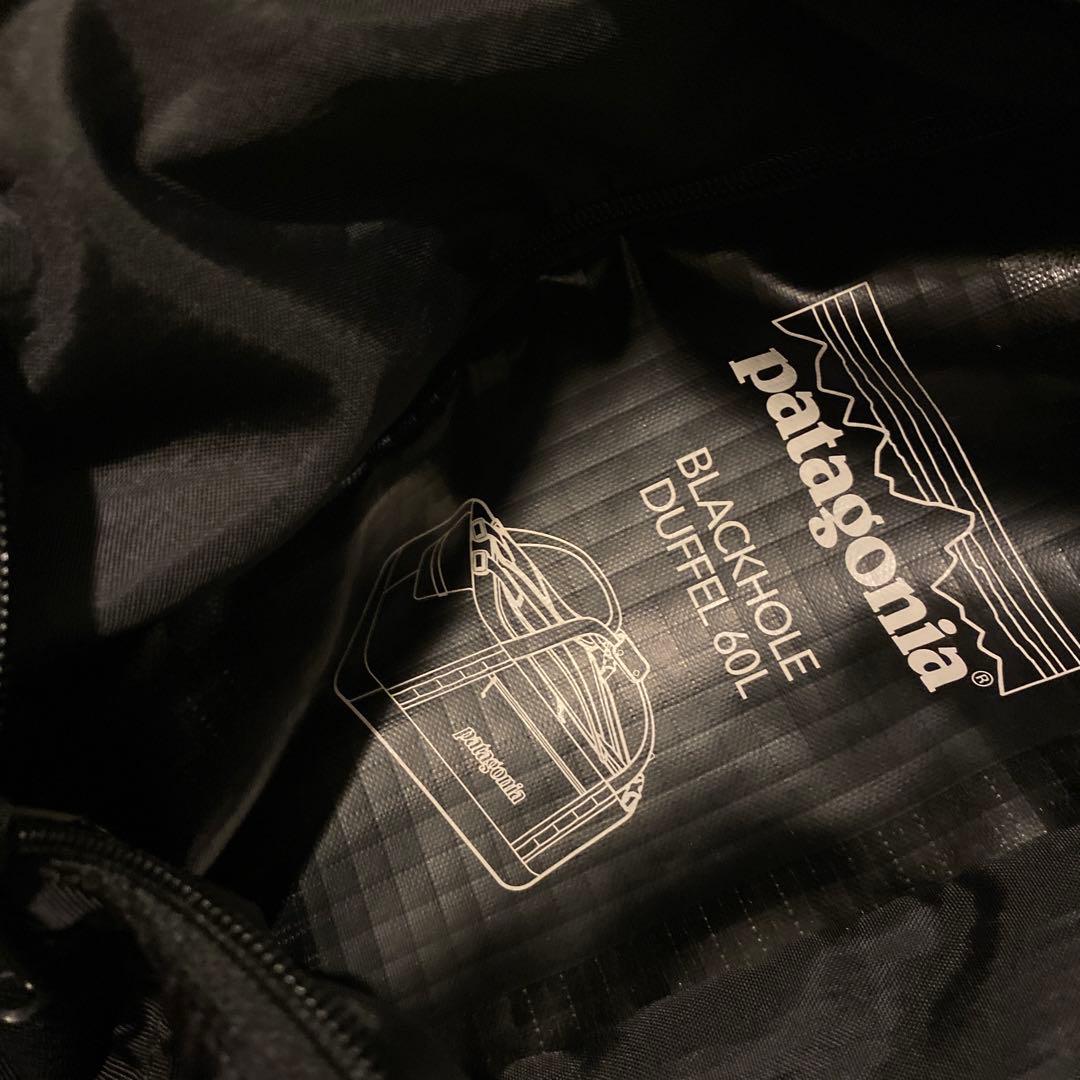 パタゴニアPatagonia ブラックホール　ダッフル　60l