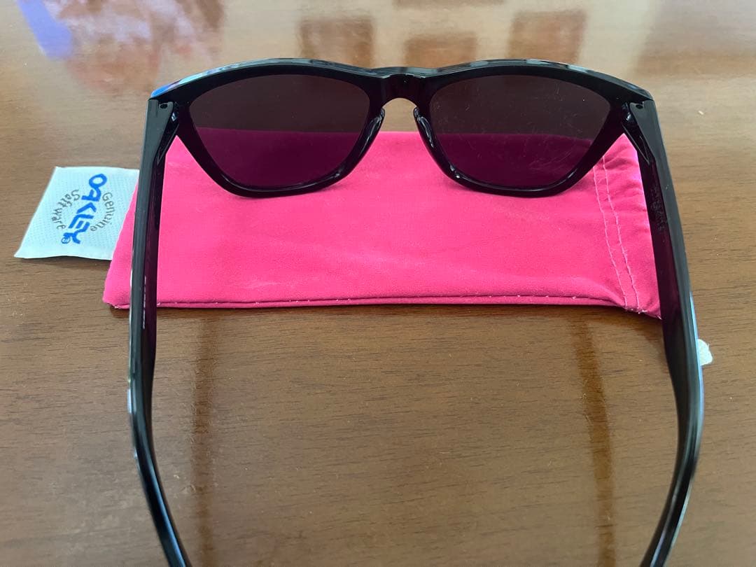 OAKLEY Frogskinフロッグスキン ブラック ケース付き　サングラス