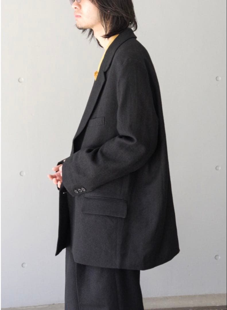 ANCELLM SEMI-DOUBLE TAILORED JACKET サイズ2