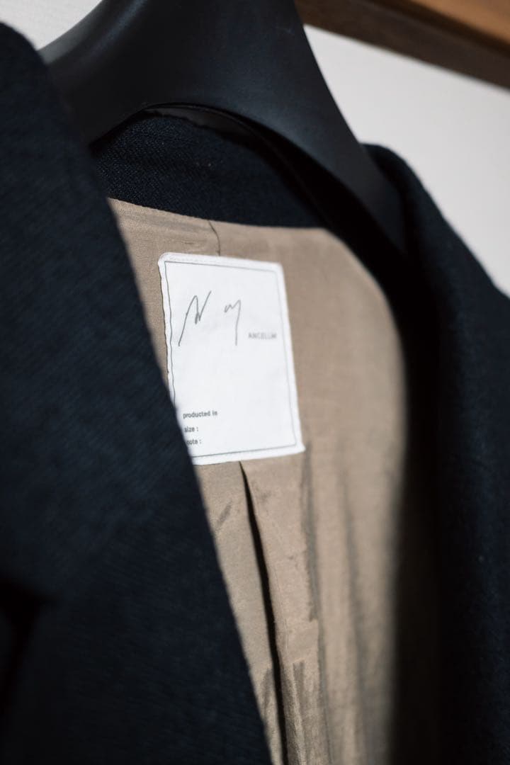 ANCELLM SEMI-DOUBLE TAILORED JACKET サイズ2
