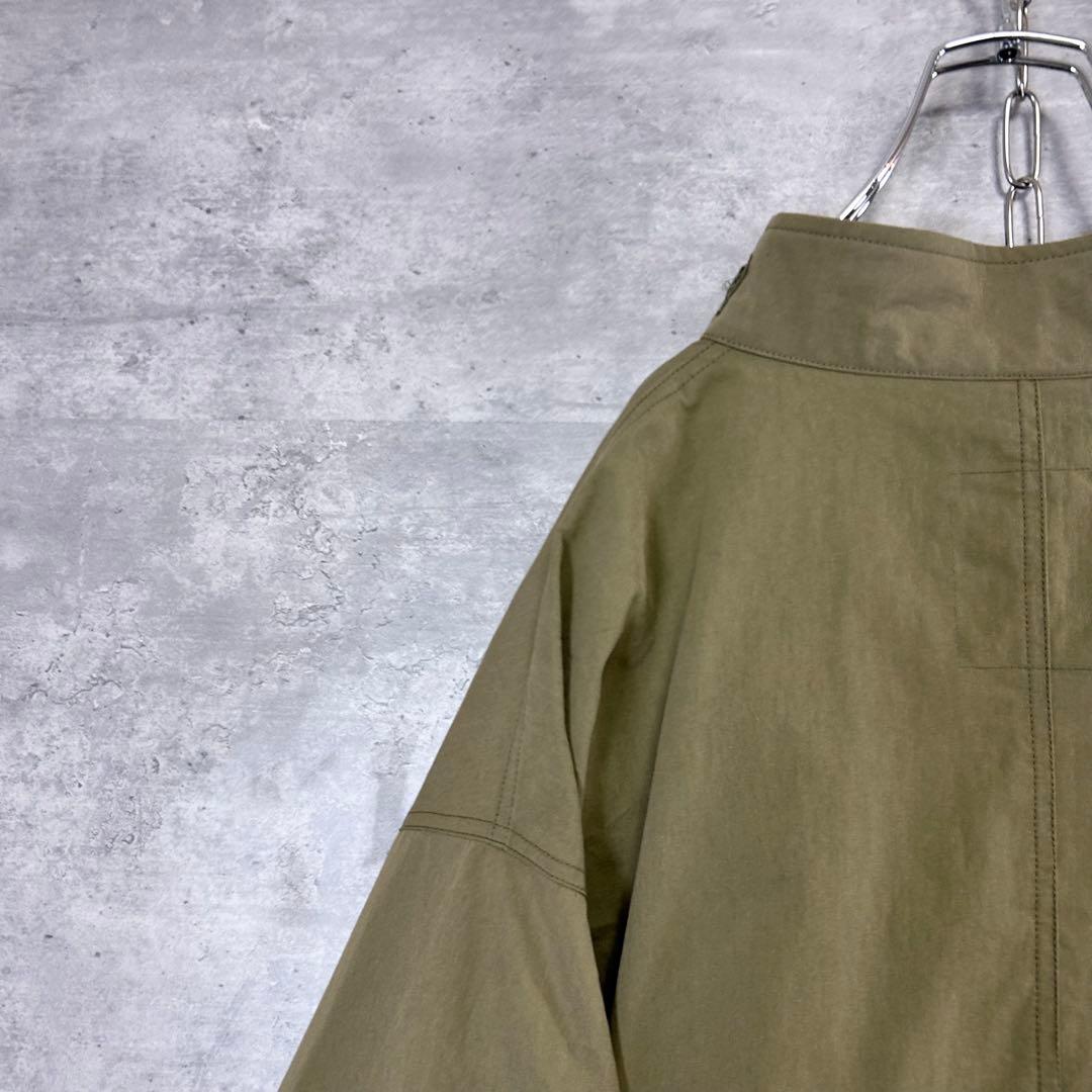 FREAK'S STORE ビッグシルエット ショートモッズコート　ライナー付き